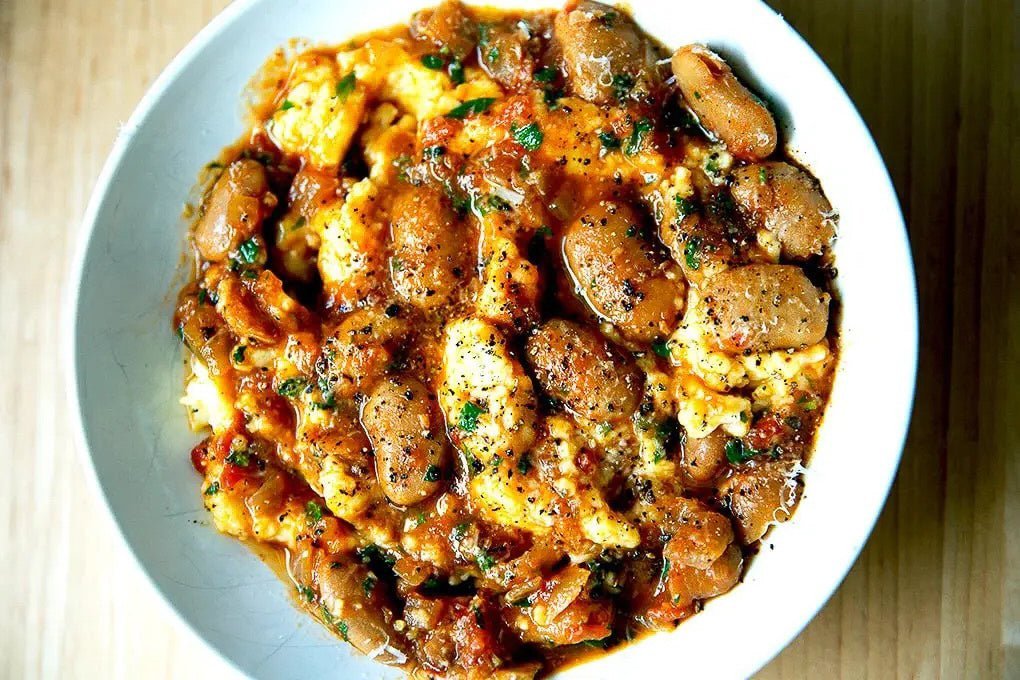 Alexandra Stafford's Slow Cooker Gigante Beans - Rancho Gordo