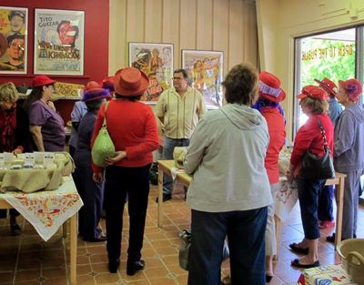 Attack of the Red Hat Ladies - Rancho Gordo