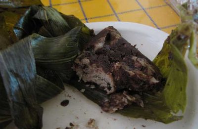 Bean Tamal in Oaxaca - Rancho Gordo