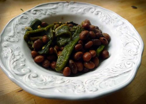 Beans with Poblano Chiles (Step by Step) - Rancho Gordo