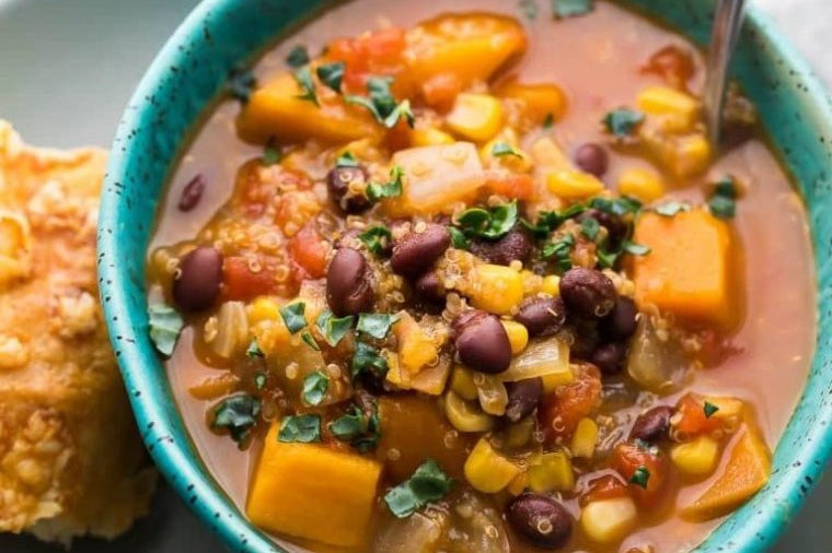Blue Zones' Vegetarian Black Bean and Potato Stew - Rancho Gordo
