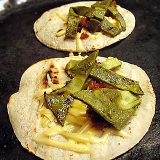 Cactus Season: Nopal and Chorizo Tacos - Rancho Gordo