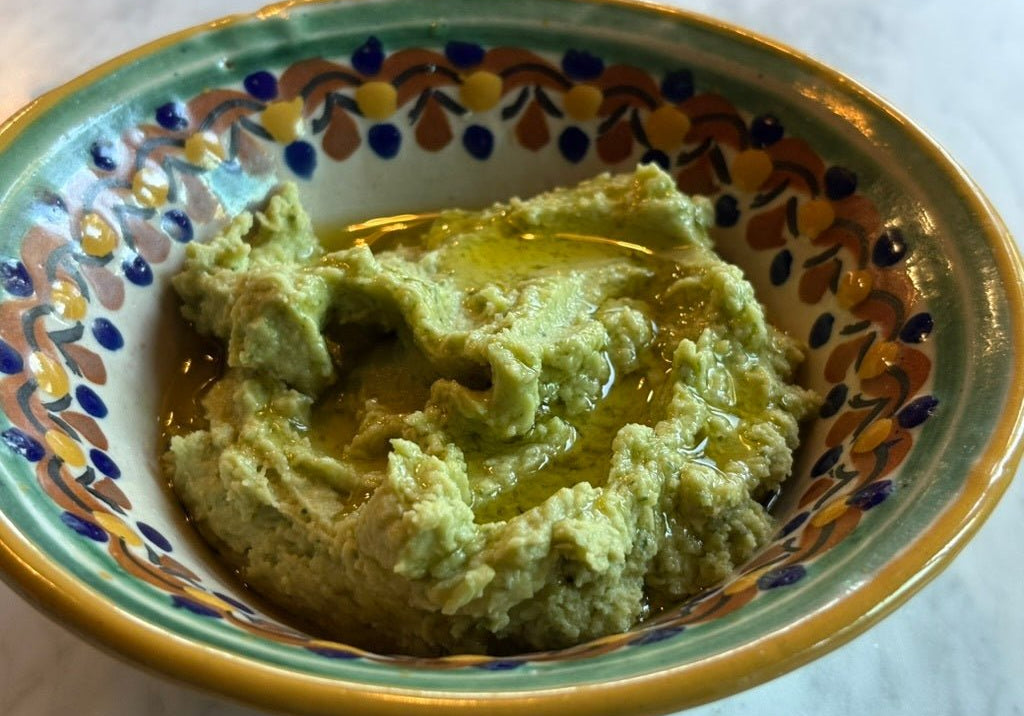 Chef Sarah Scott's Green Baby Lima and Tahini Dip - Rancho Gordo