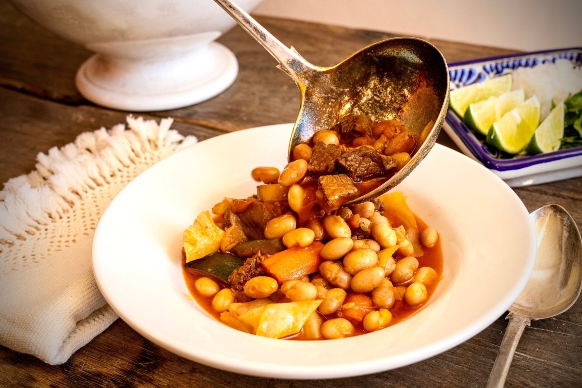Churipo with Beans - Rancho Gordo