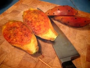 Dealing with prickly pears - Rancho Gordo