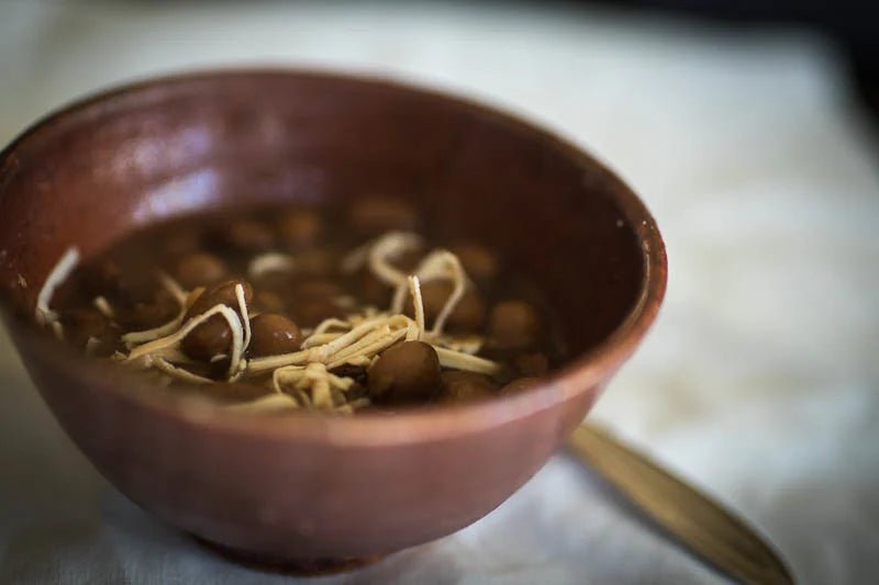 Eye of the Goat Beans with Ricotta Salata - Rancho Gordo