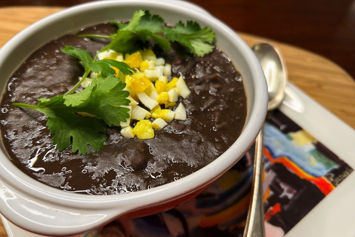 Jacques Pépin's Black Bean Soup - Rancho Gordo