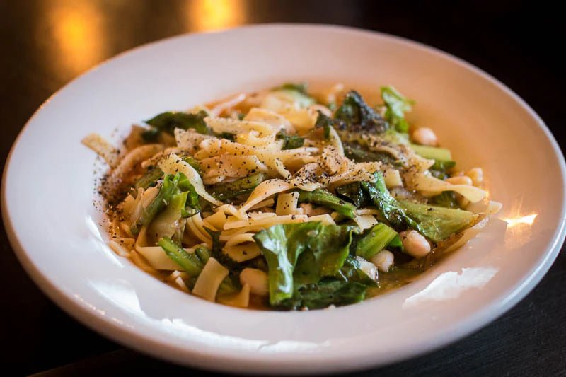 Pasta e Fagioli with Escarole - Rancho Gordo