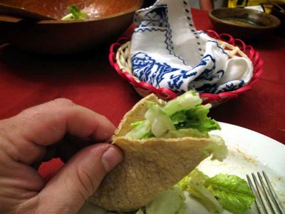 Salad Taco - Rancho Gordo