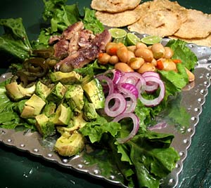 Sardines and avocado - Rancho Gordo