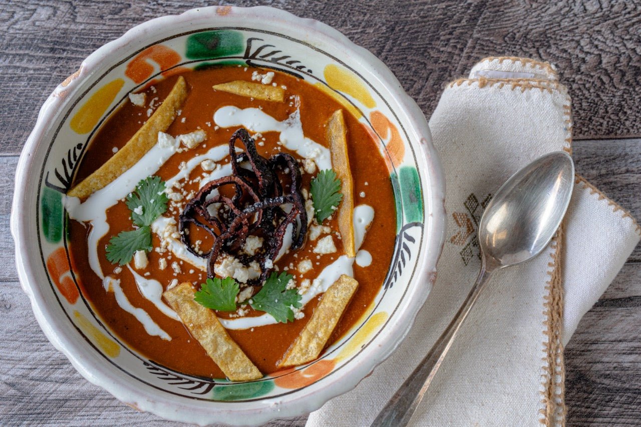 Somewhat Tarascan Bean Soup - Rancho Gordo