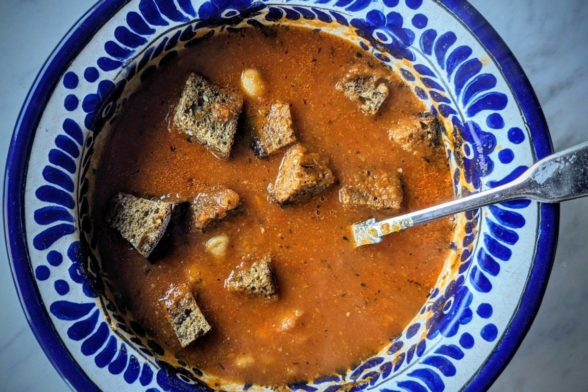 Tomato and White Bean Soup For a Stormy Night - Rancho Gordo
