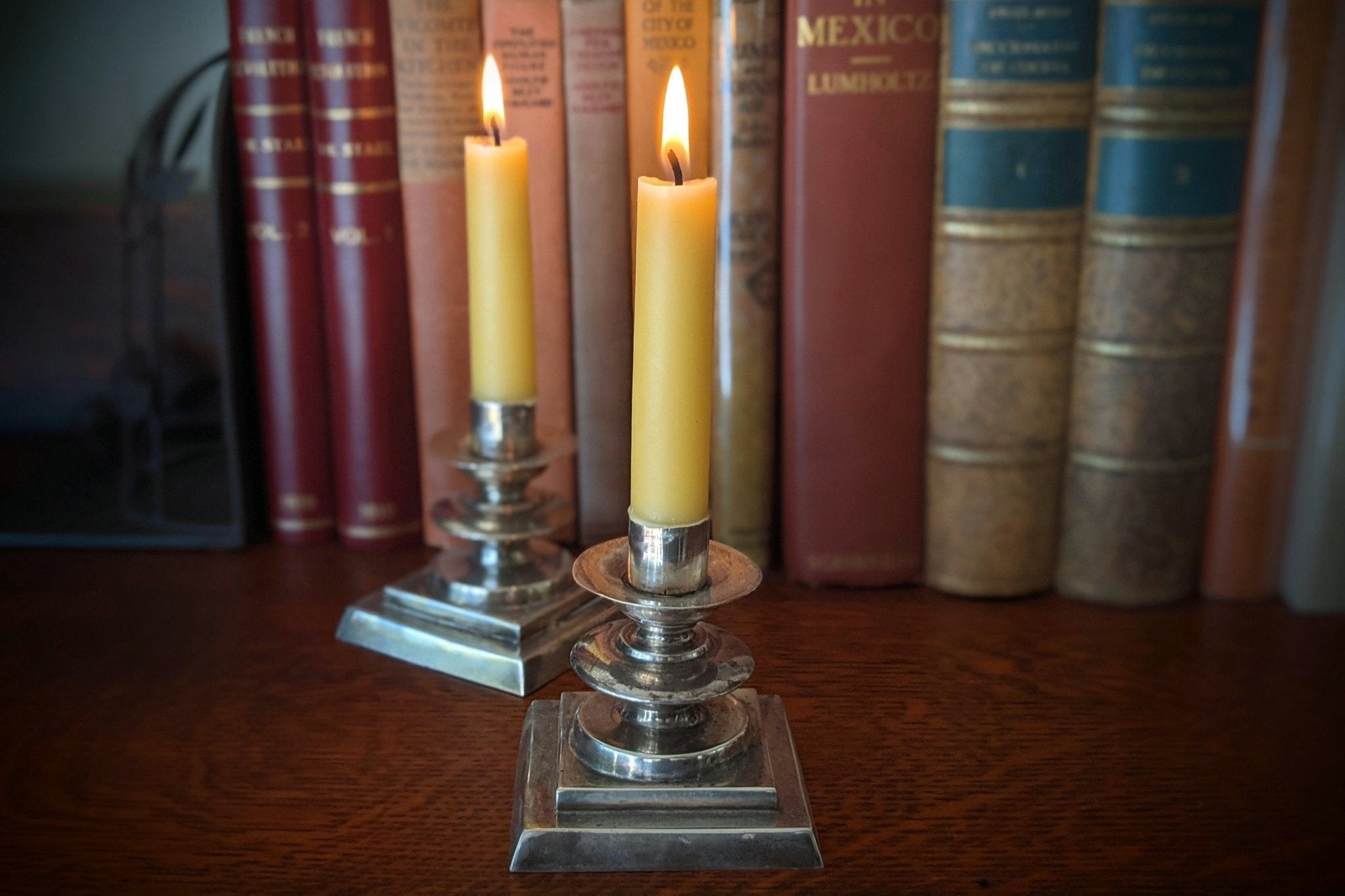 Bluecorn Beeswax Candles - Rancho Gordo