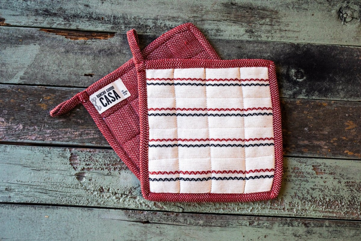Handwoven Pot Holder - Rancho Gordo