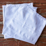 Handwoven White Napkins (Set of 4) - Rancho Gordo