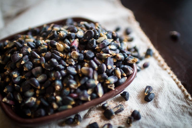 Heirloom Blue Corn Posole/Prepared Hominy - Rancho Gordo