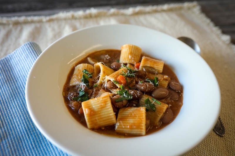 Mezze Maniche Pasta - Rancho Gordo