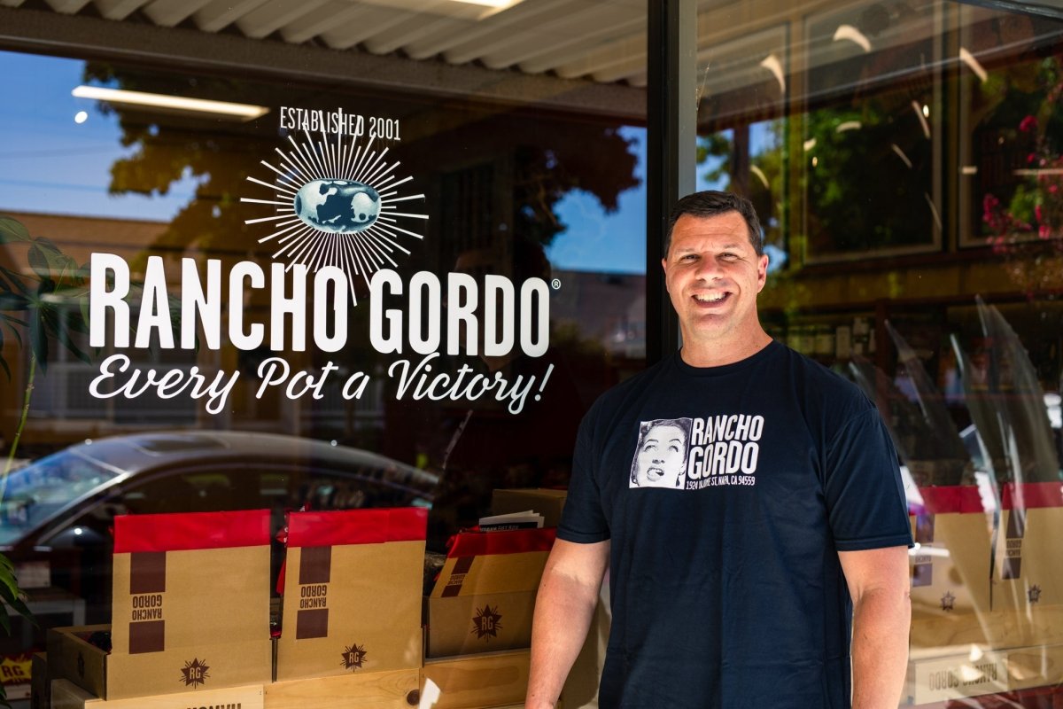 Rancho Gordo Black T-Shirt - Rancho Gordo