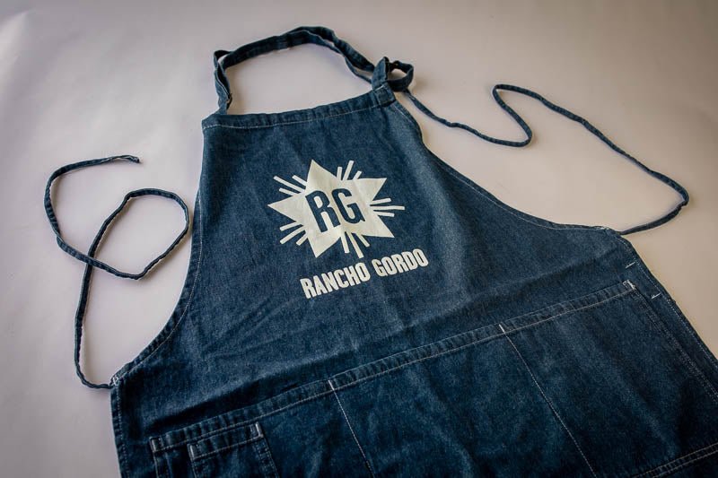 Rancho Gordo Denim Apron - Rancho Gordo