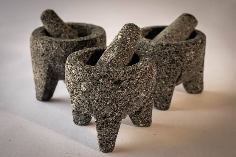 Small Molcajete (With Legs) - Rancho Gordo