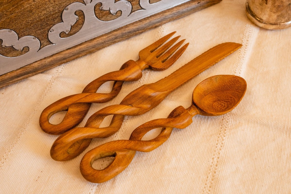 Wooden Utensil Set (Catemaco, Veracruz) - Rancho Gordo